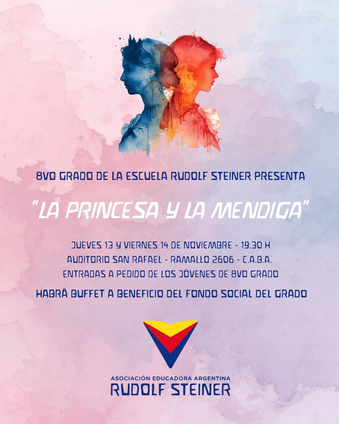 La princesa y la mendiga obra de teatro 8avo